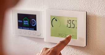 <p>Optimize your home's HVAC efficiency with our professional thermostat installation services with the latest smart home technology.</p>